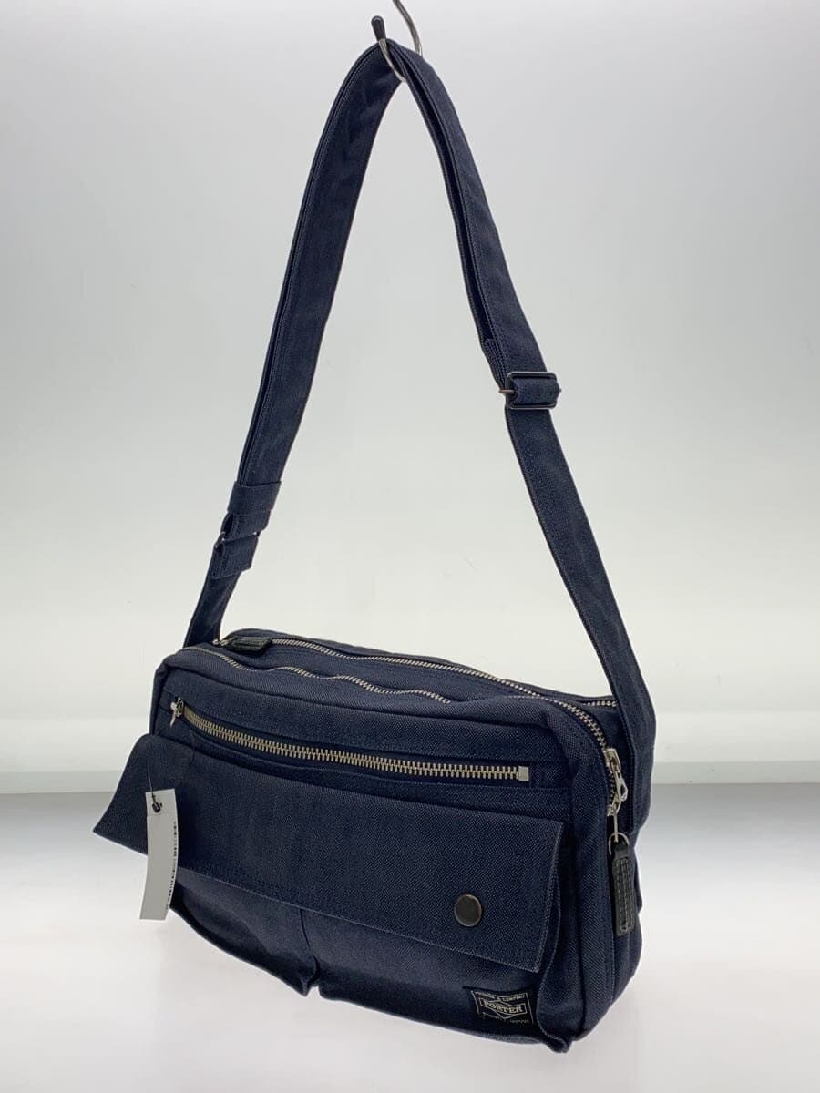 PORTER Shoulder Bag Canvas IDG Solid Color 2
