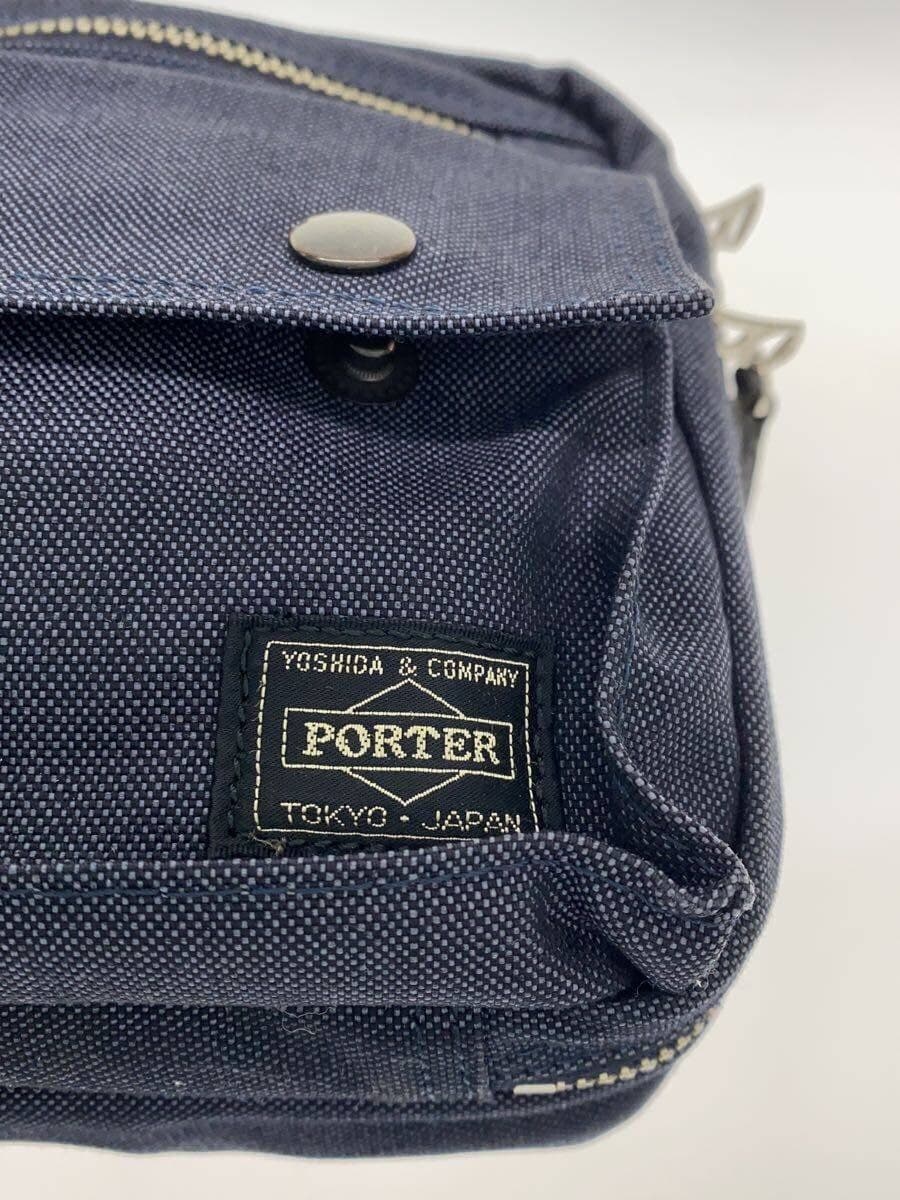 PORTER Shoulder Bag Canvas IDG Solid Color 5