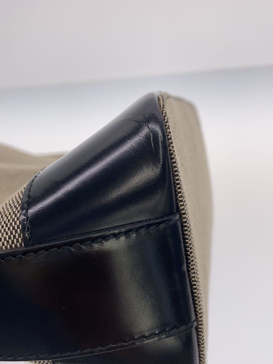 GUCCI shoulder bag canvas GRY plain 001･4204 9