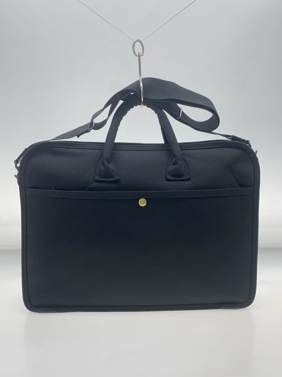 PORTER shoulder bag -- BLK plain position business bag 3