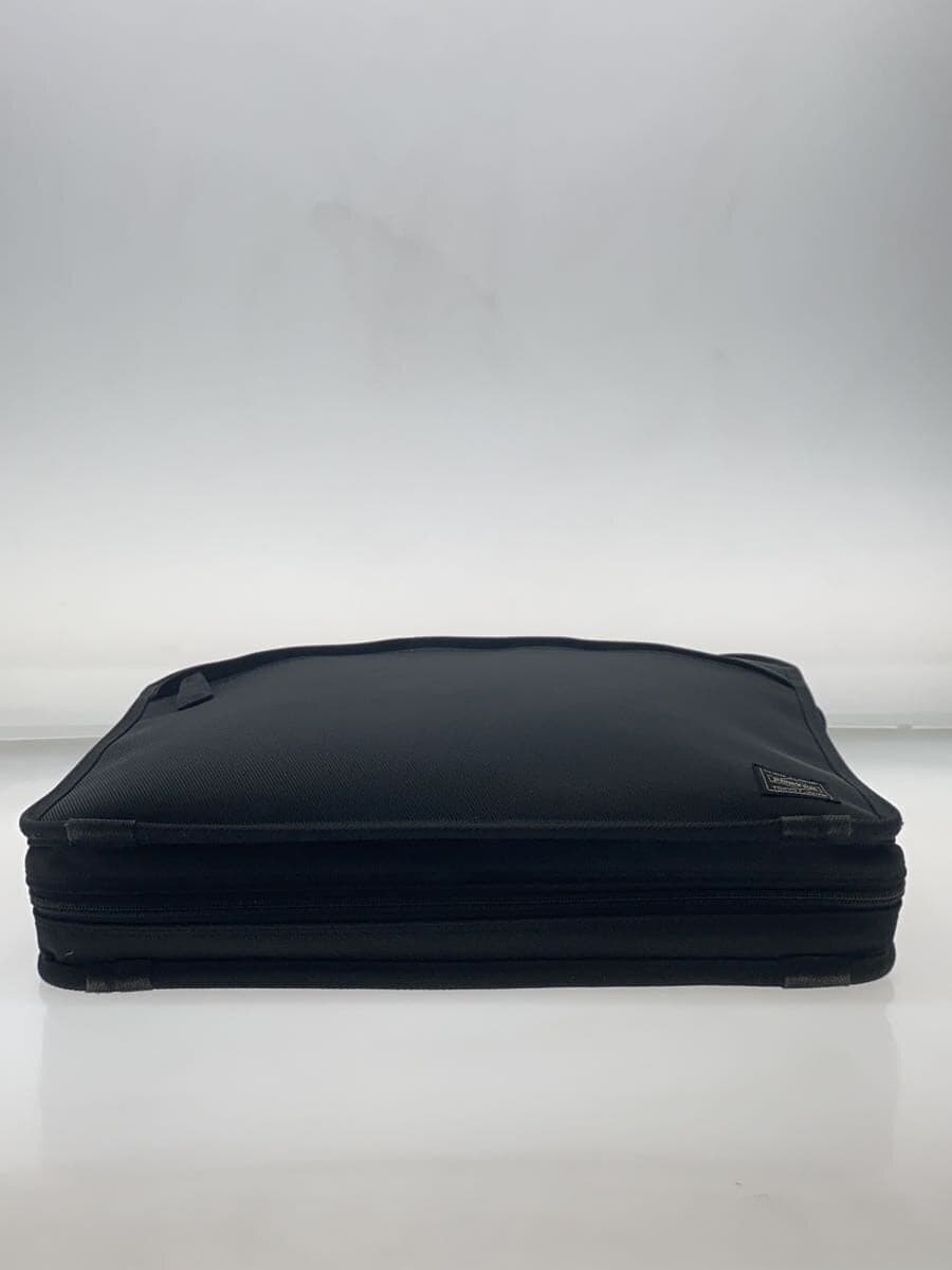 PORTER shoulder bag -- BLK plain position business bag 4