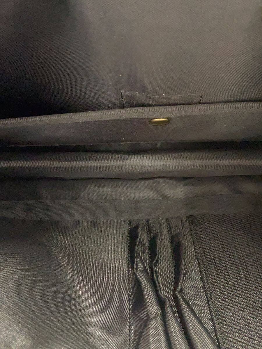 PORTER shoulder bag -- BLK plain position business bag 6