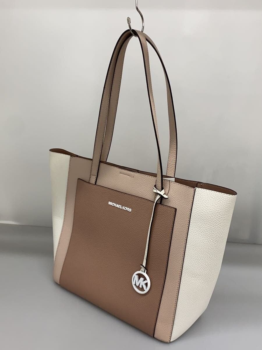 MICHAEL KORS Tote Gemma Bag Leather PNK Solid 30S9LGXT3T 2