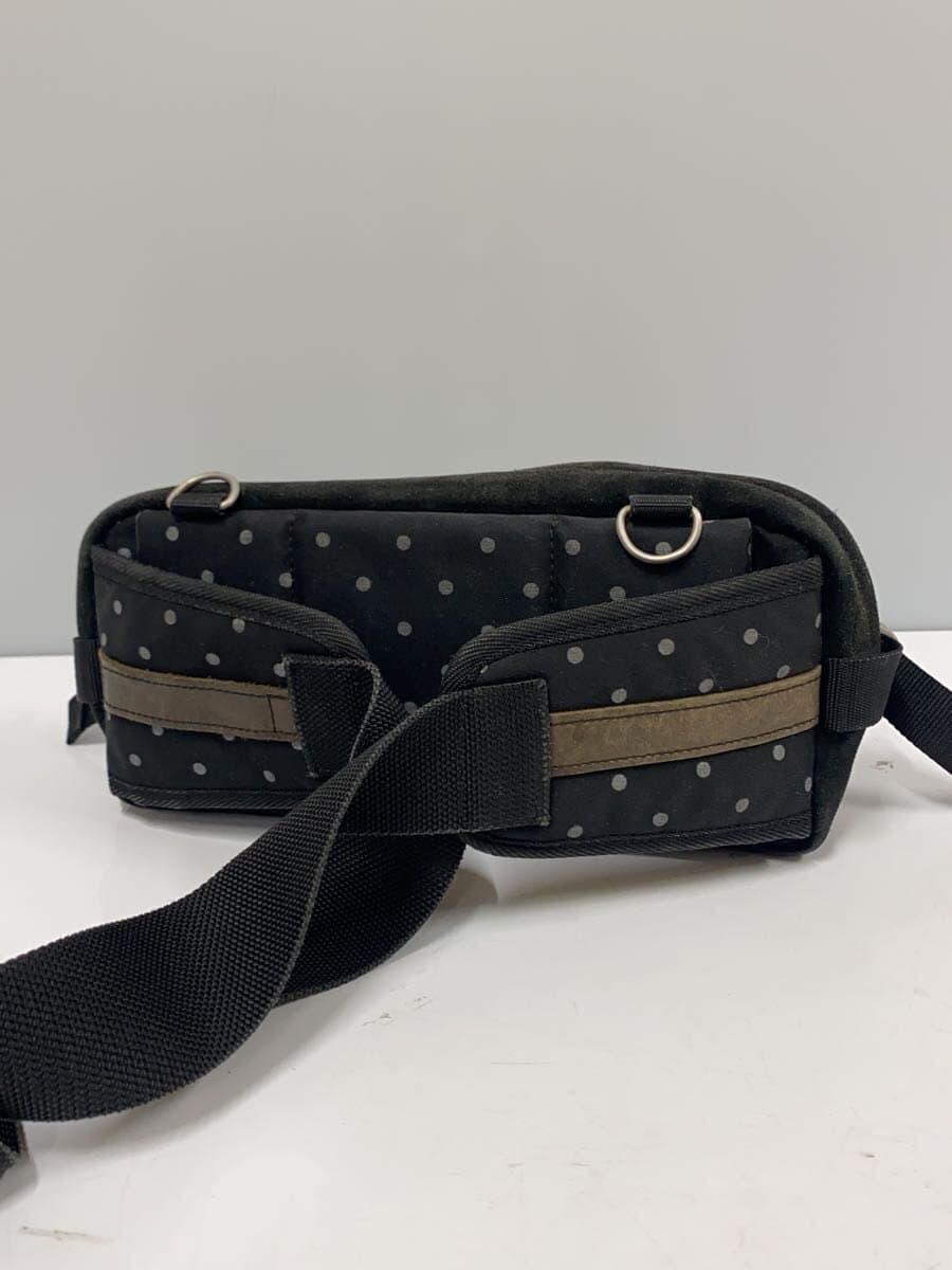 STUSSY x MSPC(master-piece)Waist Bag Cotton BLK Dot 3