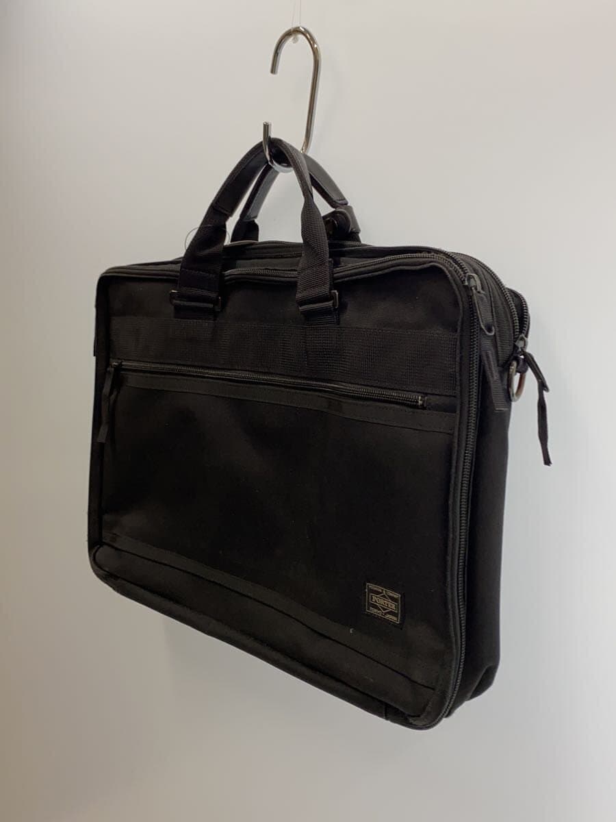 PORTERCLIP 2-Way BRIEFCASE Polyester BLK Solid 550-08959 2