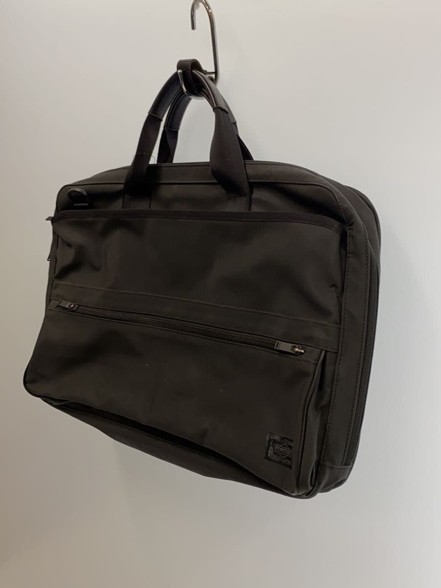 PORTERBROWSE 2-Way BRIEFCASE BLK Solid 851-06218 2