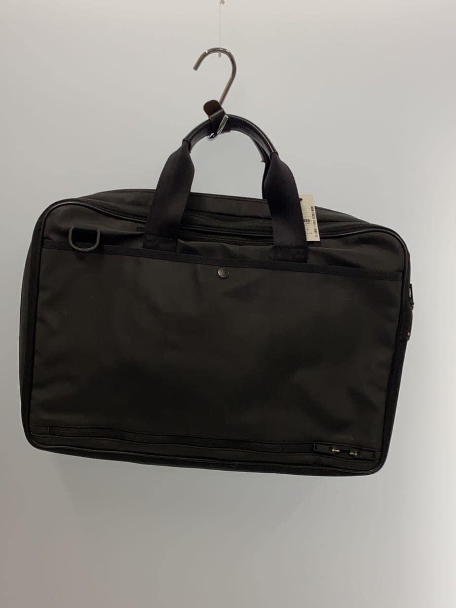 PORTERBROWSE 2-Way BRIEFCASE BLK Solid 851-06218 3