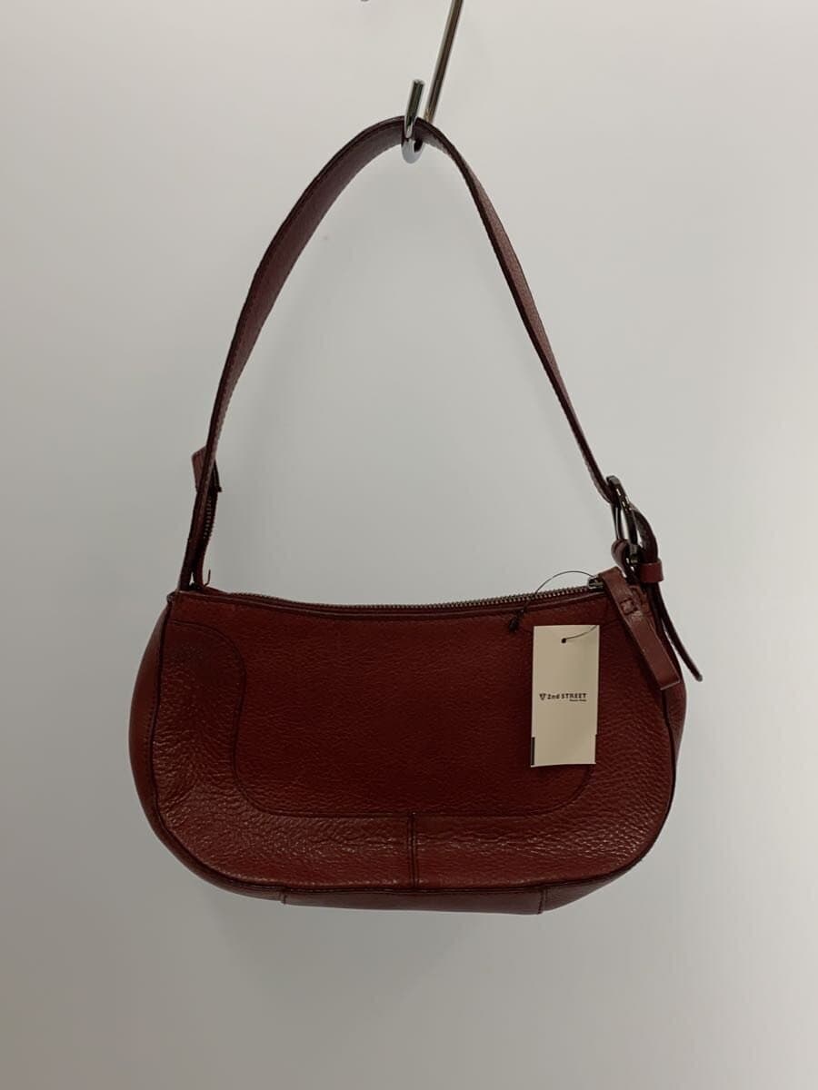 FURLA Shoulder Bag Leather BRD Solid 3