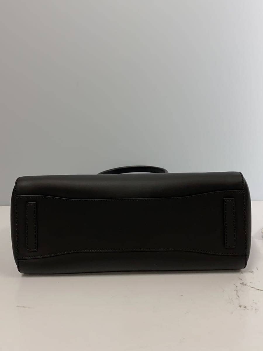 FURLA Shoulder Bag Leather BLK Solid 00869569 2-Way 4