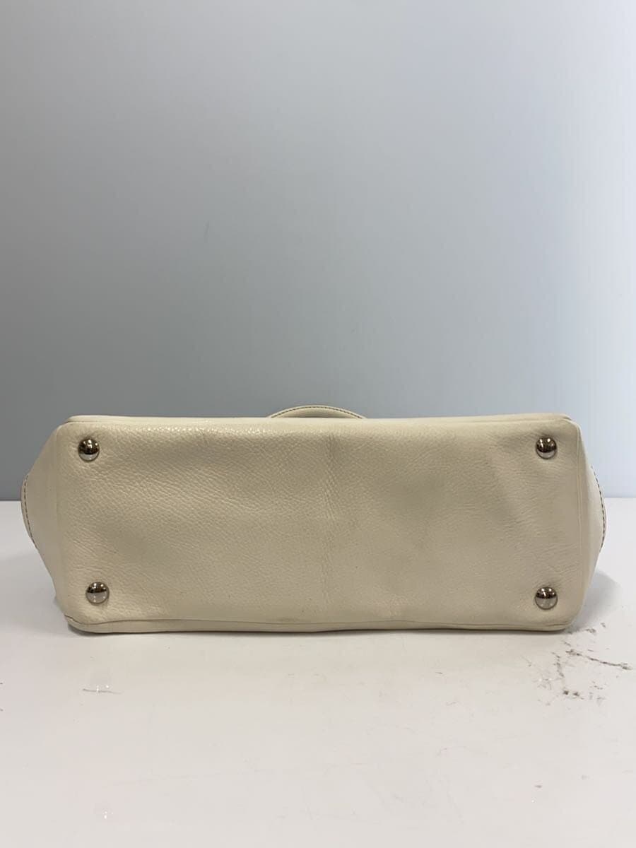 COACH Handbag_Carry All_Turnlock Leather BRW 4