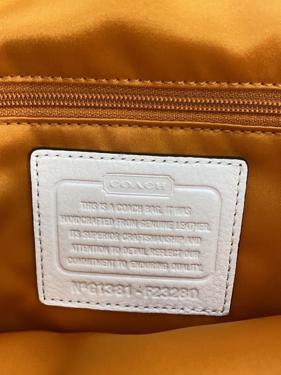 COACH Handbag_Carry All_Turnlock Leather BRW 5