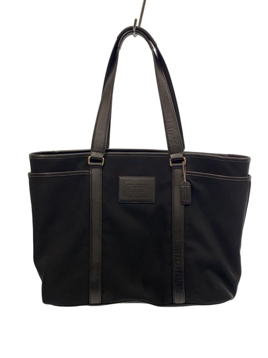 COACH Tote Bag Nylon BLK F77007