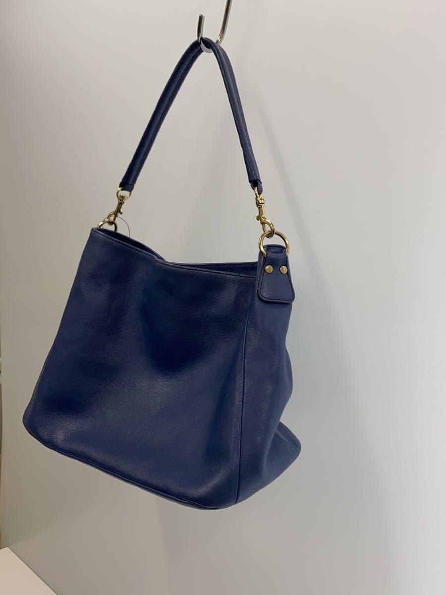 russet Tote Bag Leather BLU Solid 2