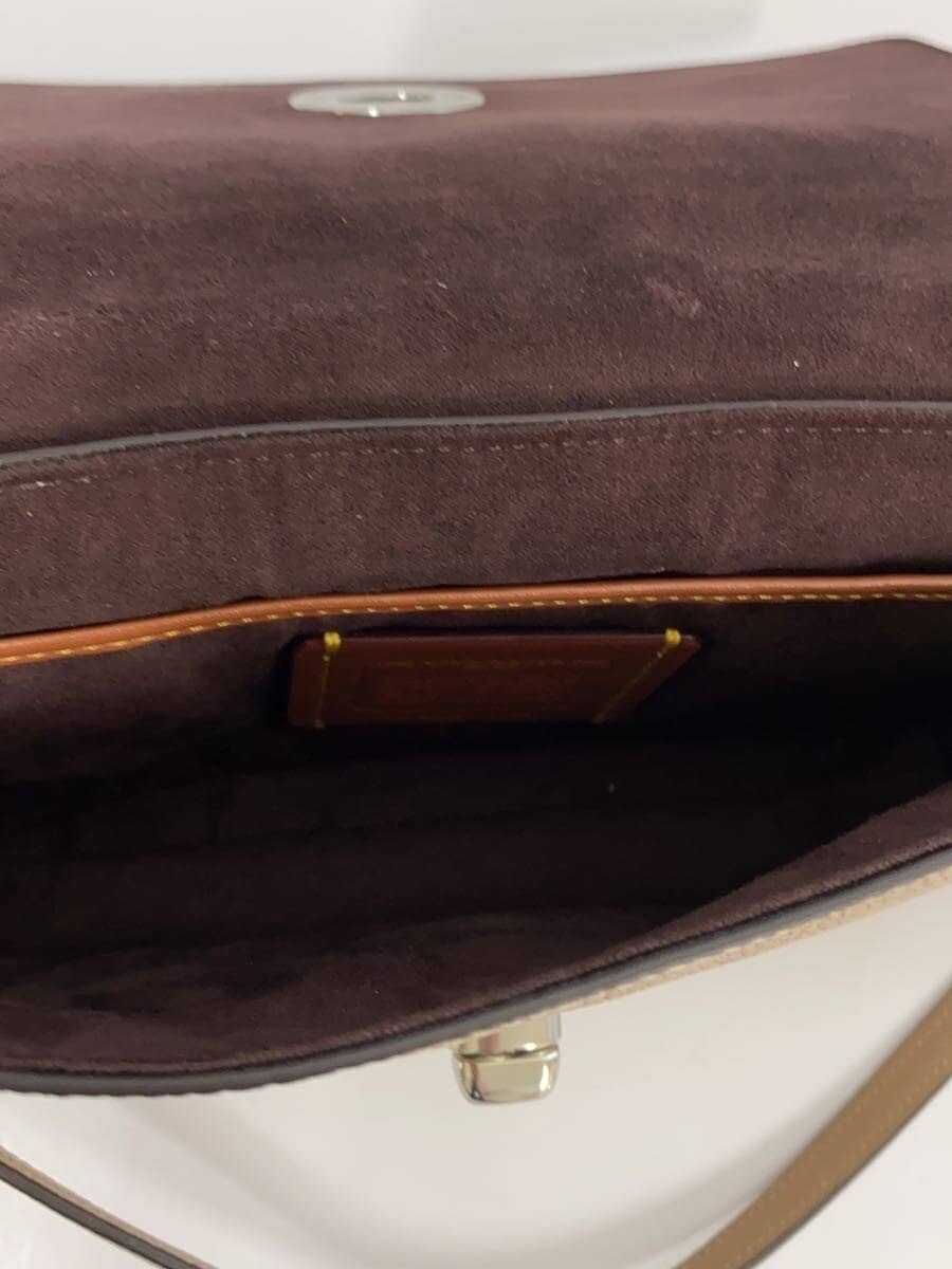 COACH Crosstown Body Bag Leather CML Plain 1494 6