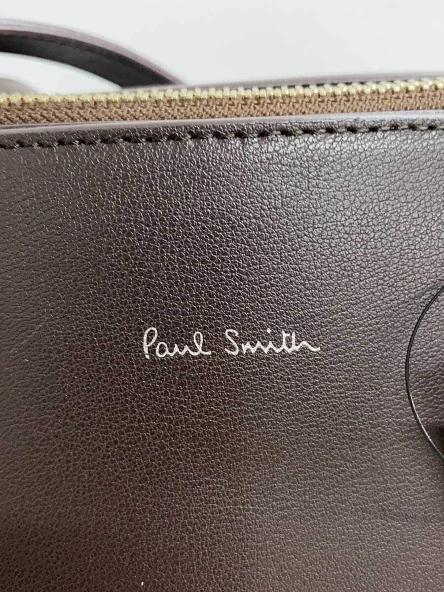 Paul Smith Tote Bag Leather BRW 5