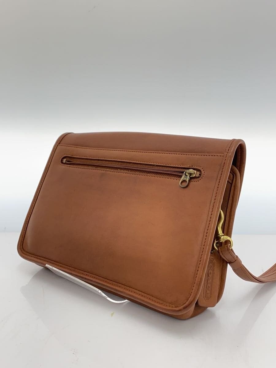 COACH Vintage Coach Shoulder Bag Leather BRW 9832 2