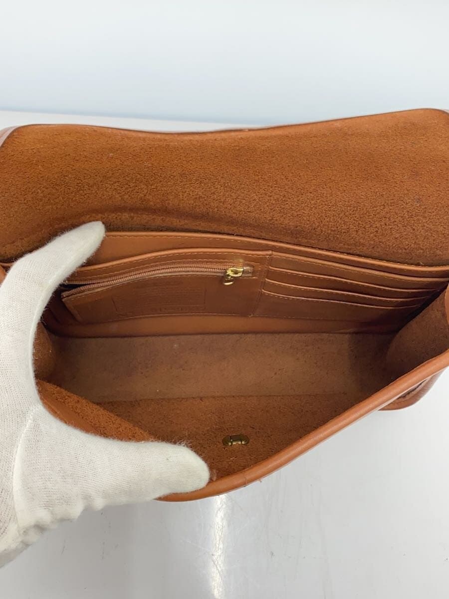 COACH Vintage Coach Shoulder Bag Leather BRW 9832 6