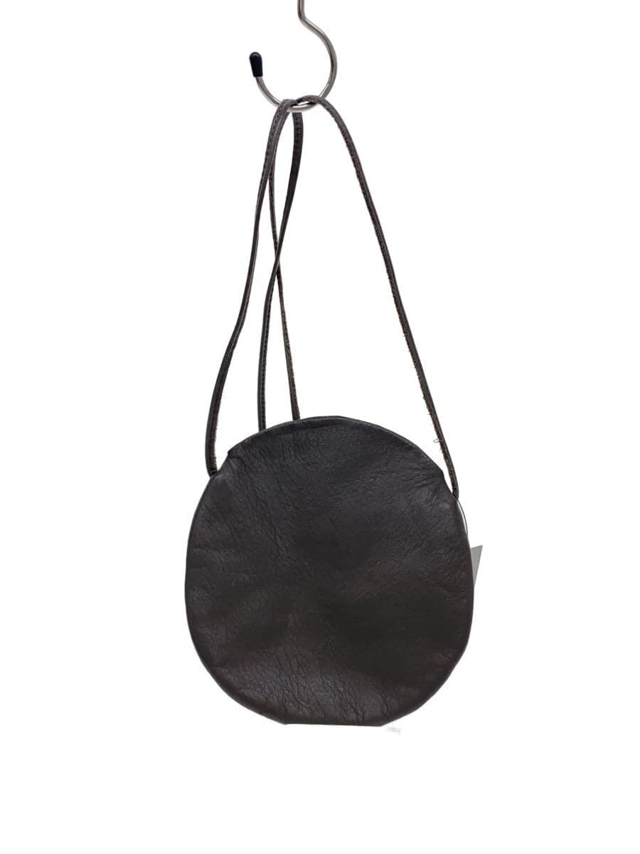 POMTATA Shoulder Bag Leather GRY Solid