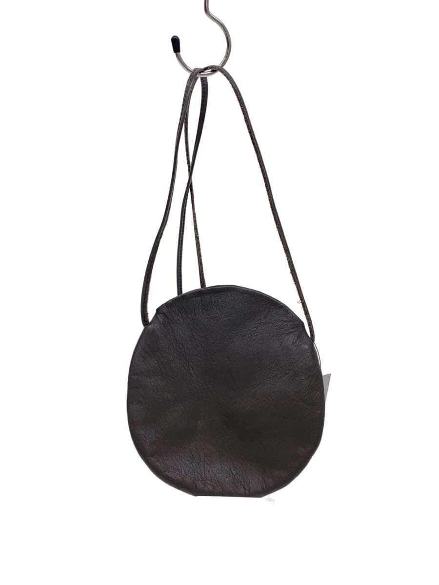 POMTATA Shoulder Bag Leather GRY Solid