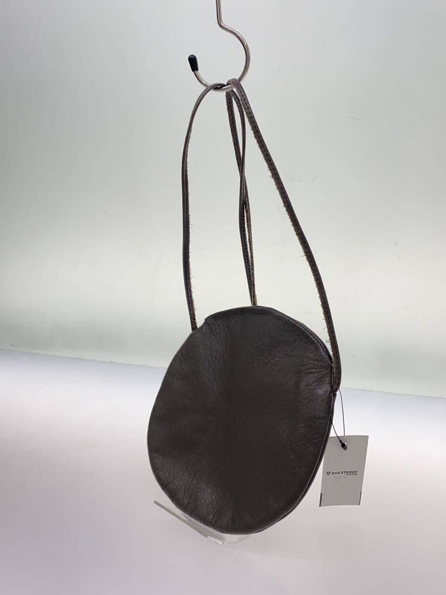 POMTATA Shoulder Bag Leather GRY Solid 2