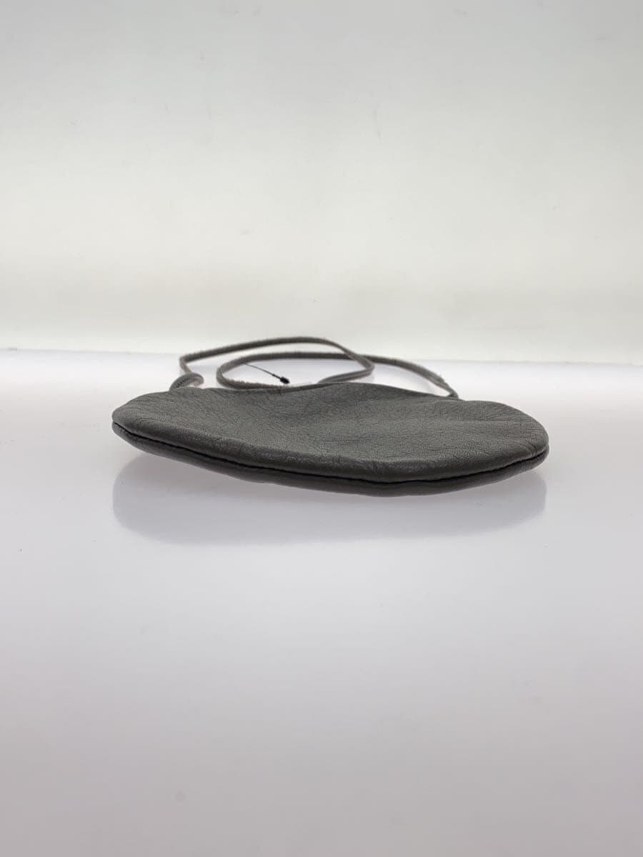 POMTATA Shoulder Bag Leather GRY Solid 4