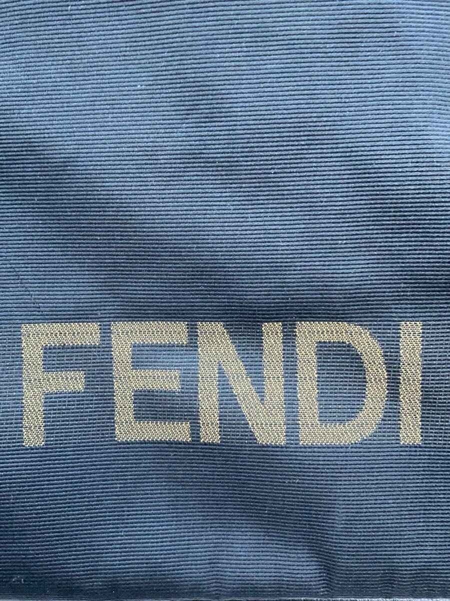 FENDI Italy Logo Tote Bag Nylon BLK 226226488098 5