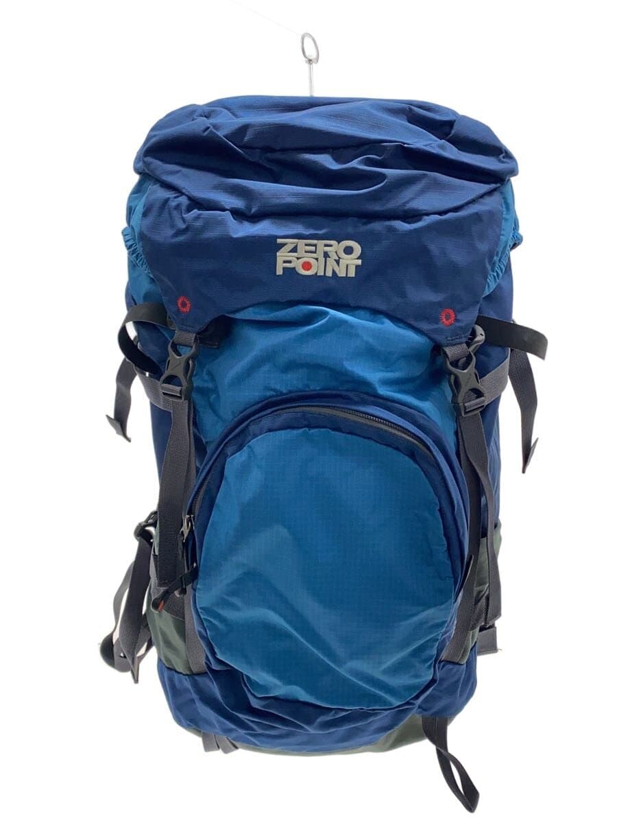 ZERO POINT Backpack Nylon BLU Solid