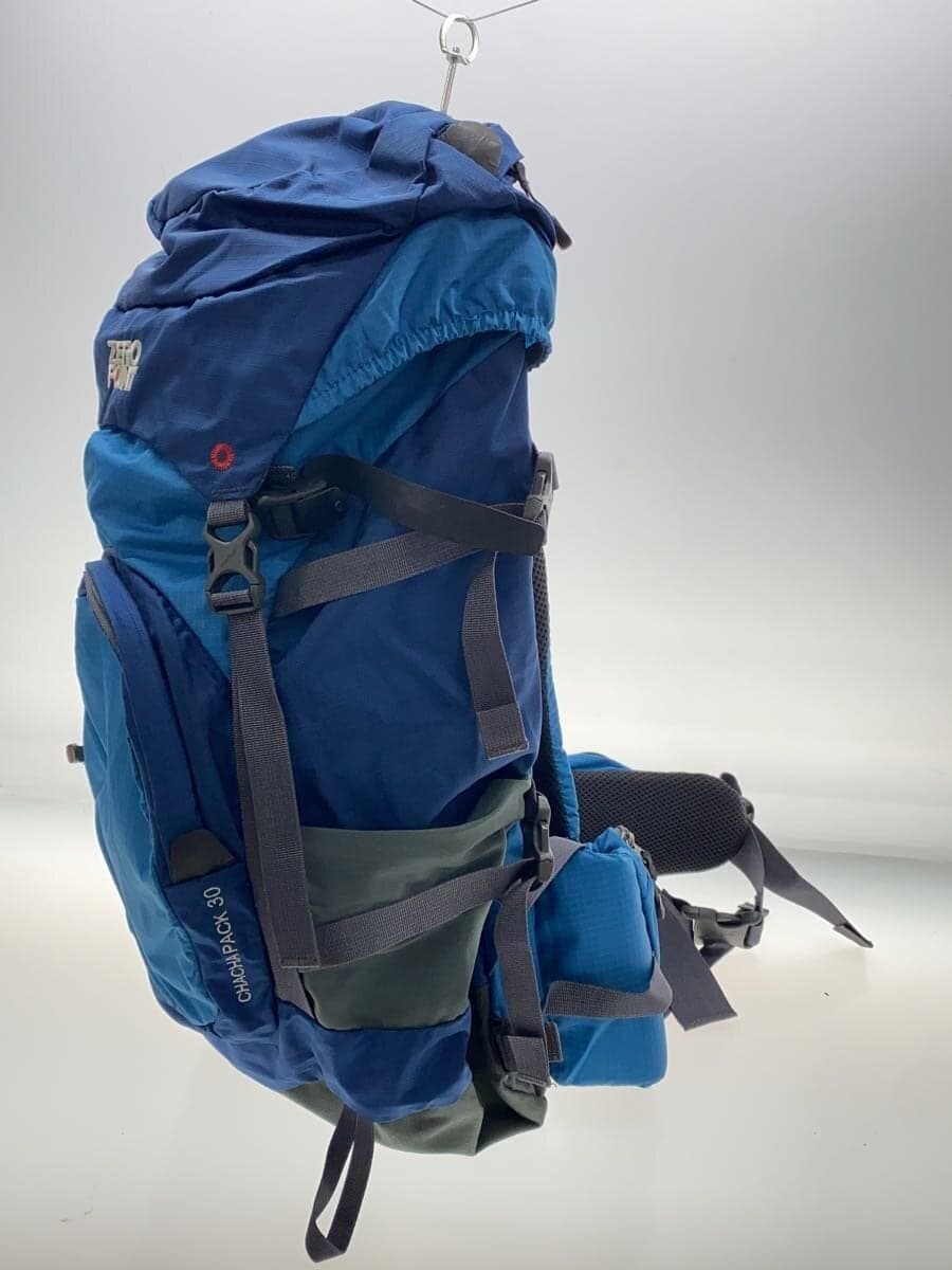 ZERO POINT Backpack Nylon BLU Solid 2