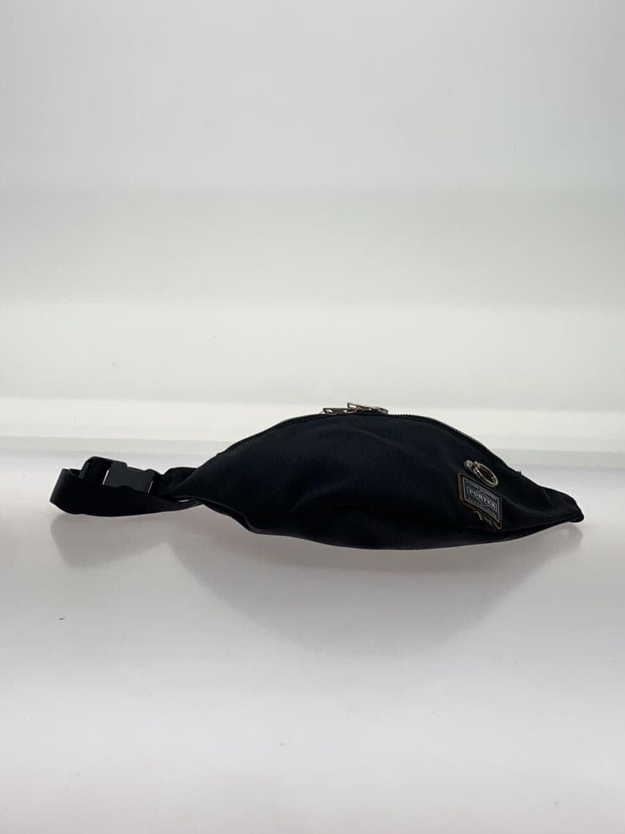 PORTER × JAM HOME MADE Waist Bag Polyester Black Plain 4