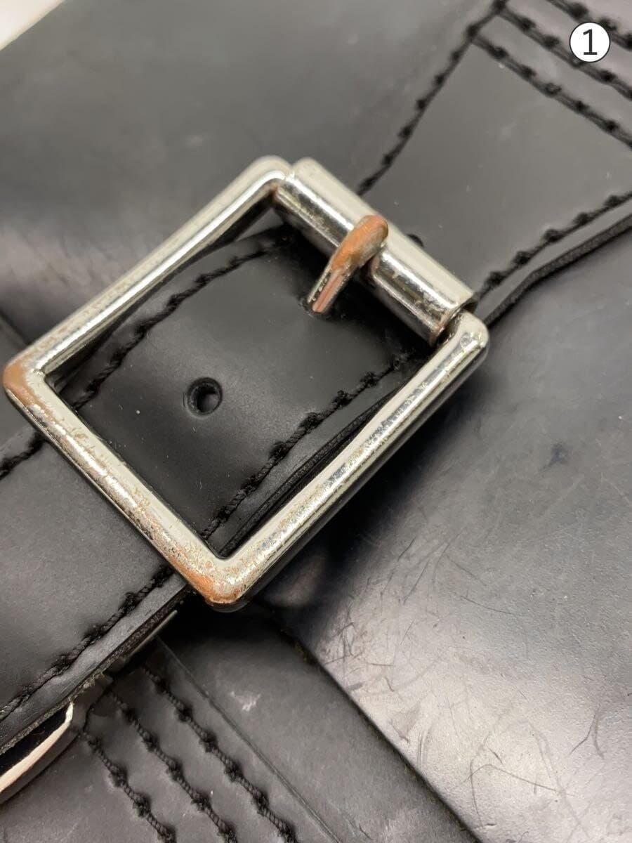 Dr. Martens shoulder bag PVC BLK plain 8