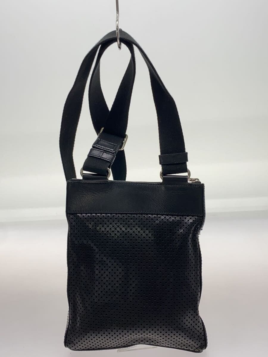 BALLY shoulder bag leather black plain 3