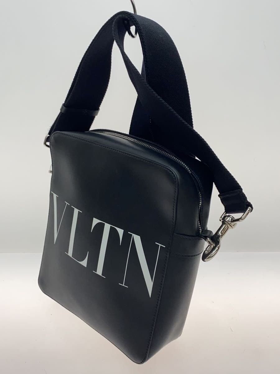 VALENTINO GARAVANI Shoulder Bag PVC BLK 2