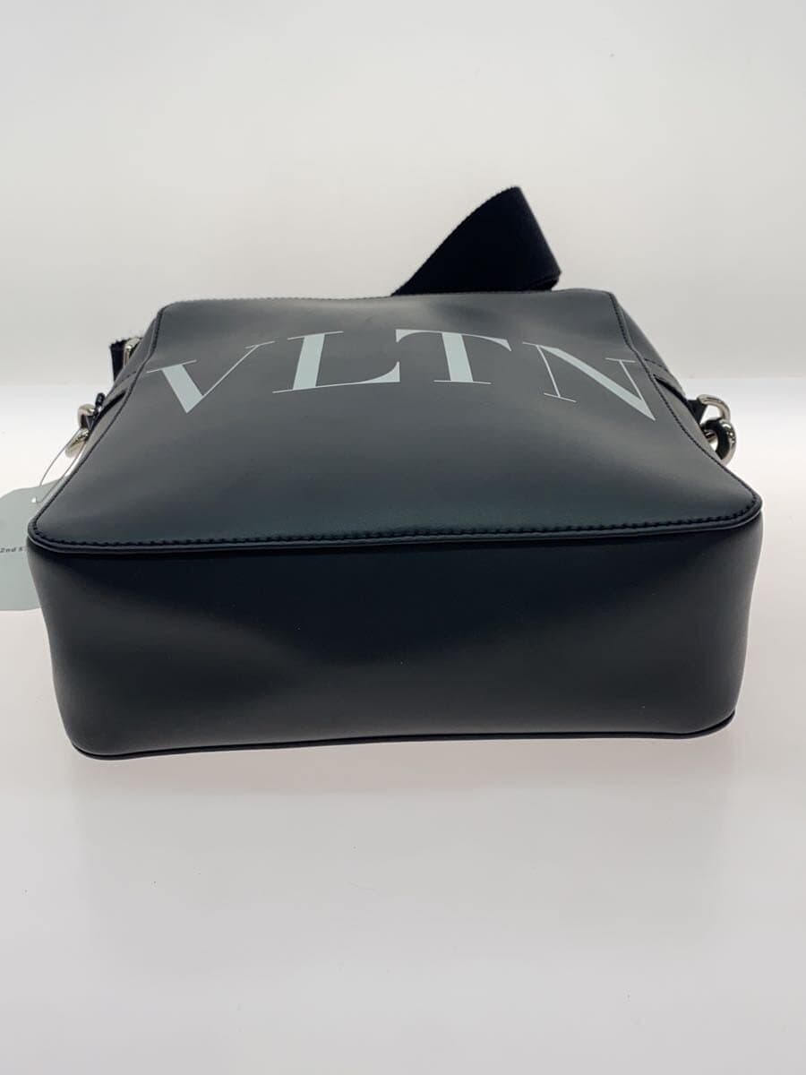 VALENTINO GARAVANI Shoulder Bag PVC BLK 4