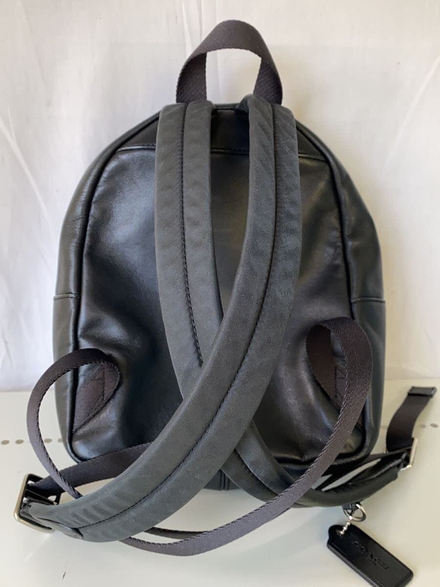 COACH Backpack Leather BLK All Over Pattern F-58315 3