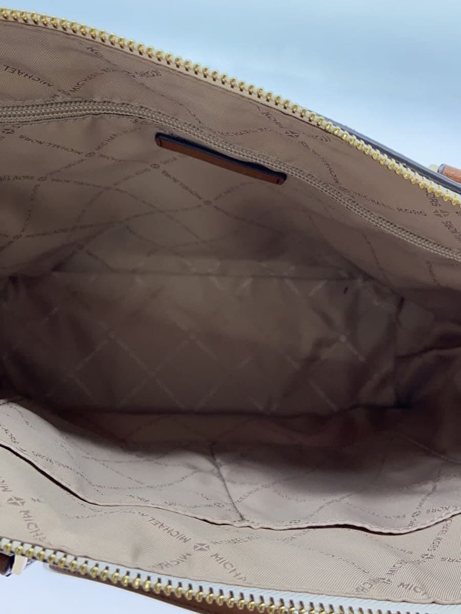 MICHAEL KORS Tote Bag Leather WHT DI-2212 6