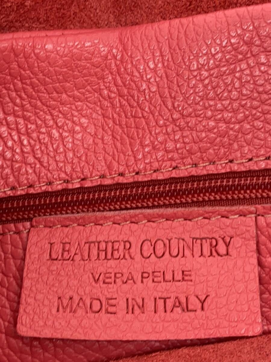 Other brand tote bag Leather PNK Plain LETHER COUNTRY VERA PELLE 5