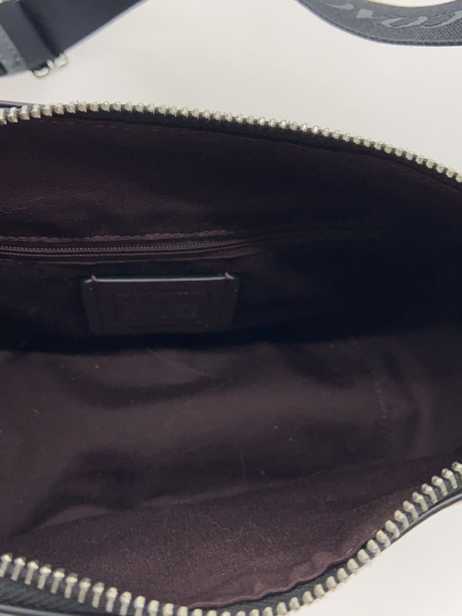 COACH Shoulder Bag Leather Black Solid Color C24202-CT644 6