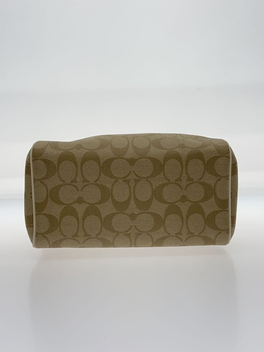 COACH Shoulder Bag PVC BEG All Over Pattern F32203 4