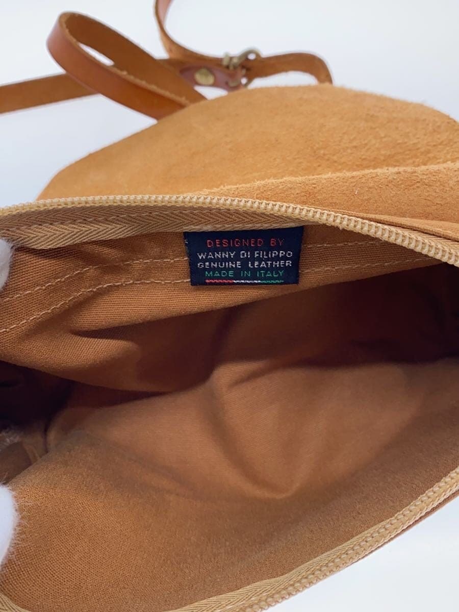 IL BISONTE Shoulder Bag Leather BRW 6