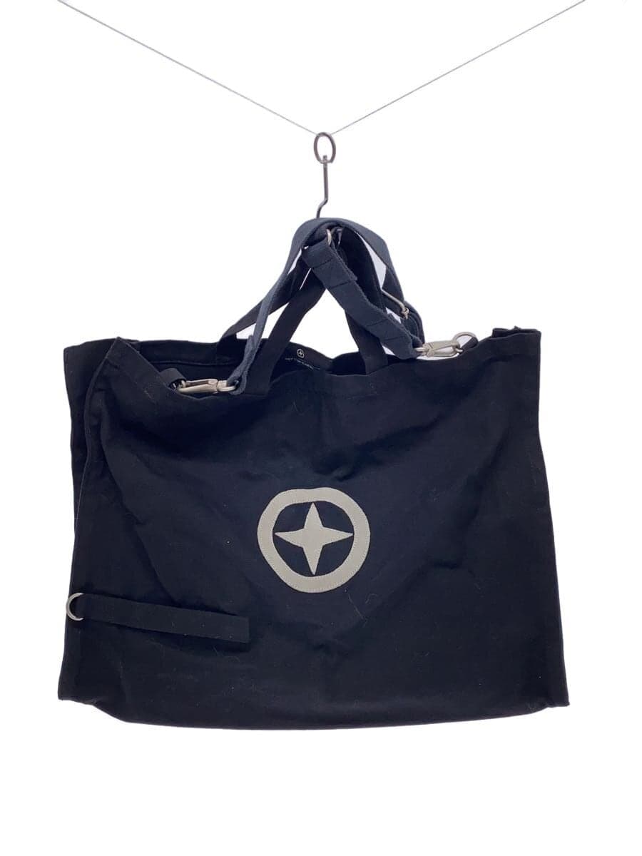 STONE ISLAND 00s Archive 2-Way Tote Bag Canvas BLK