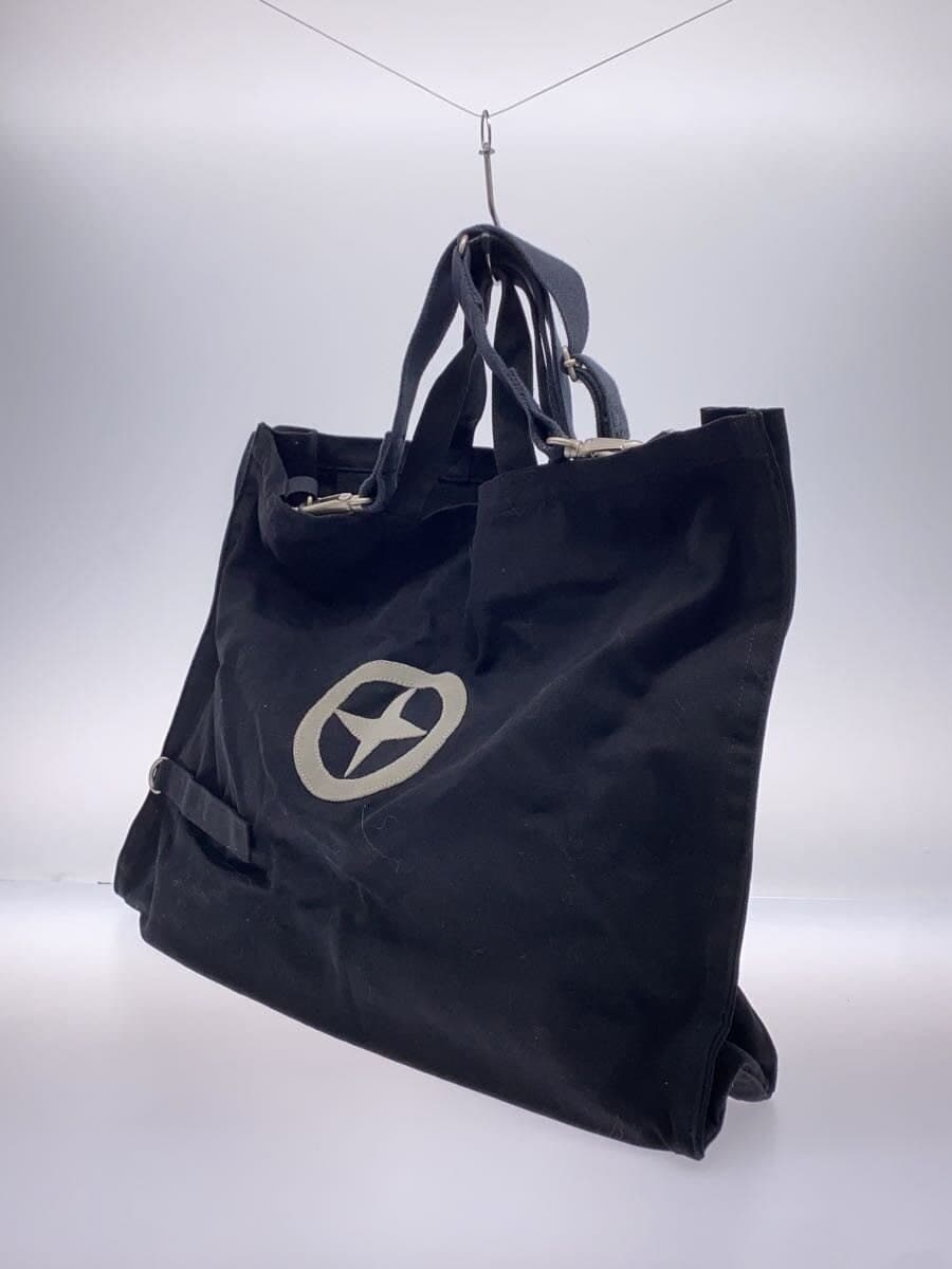 STONE ISLAND 00s Archive 2-Way Tote Bag Canvas BLK 2