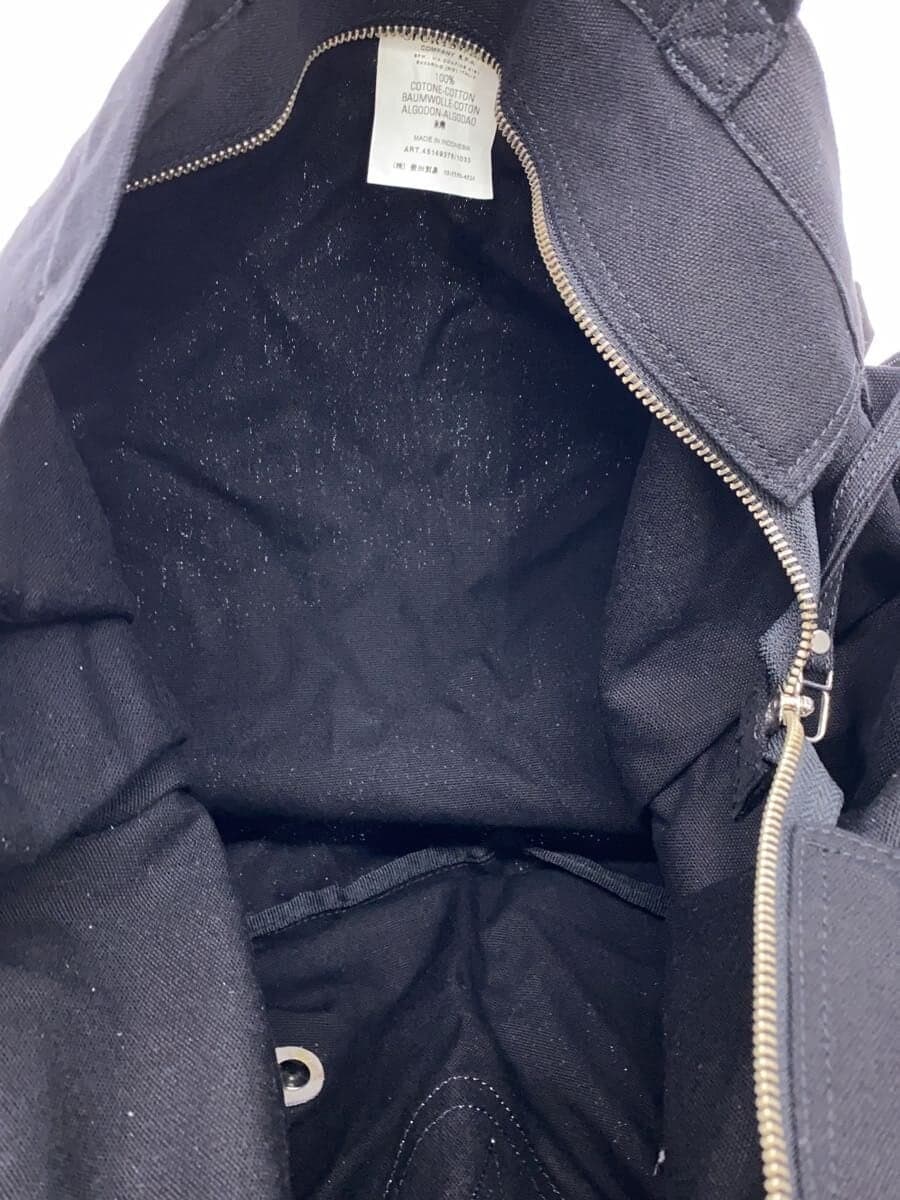 STONE ISLAND 00s Archive 2-Way Tote Bag Canvas BLK 6