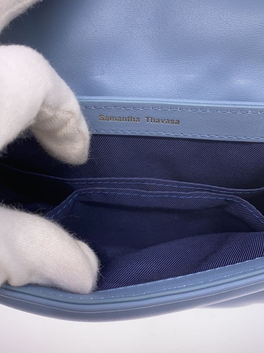 Samantha Thavasa Shoulder Bag Cowhide BLU 2220115311 6