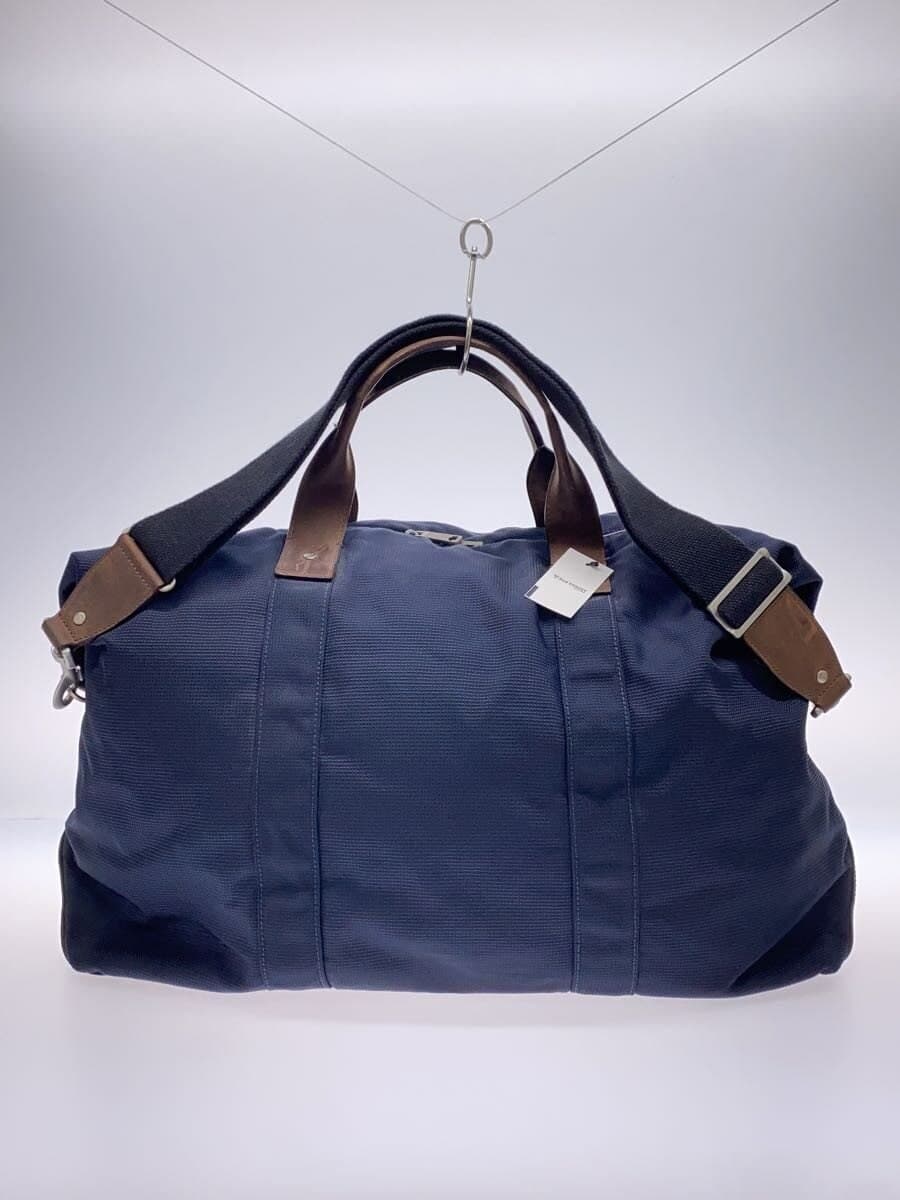 JACK SPADE Boston Bag Polyester Navy Solid Color 3