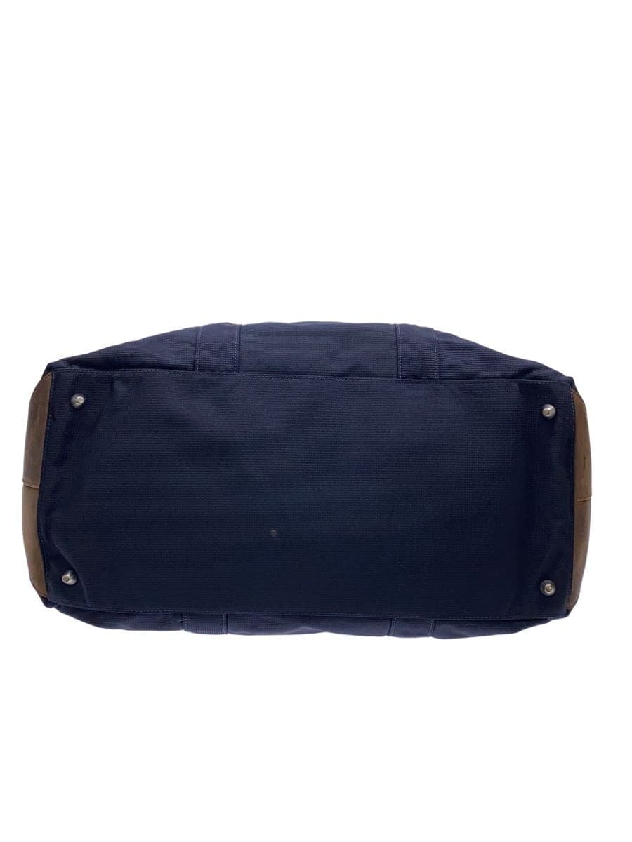 JACK SPADE Boston Bag Polyester Navy Solid Color 4