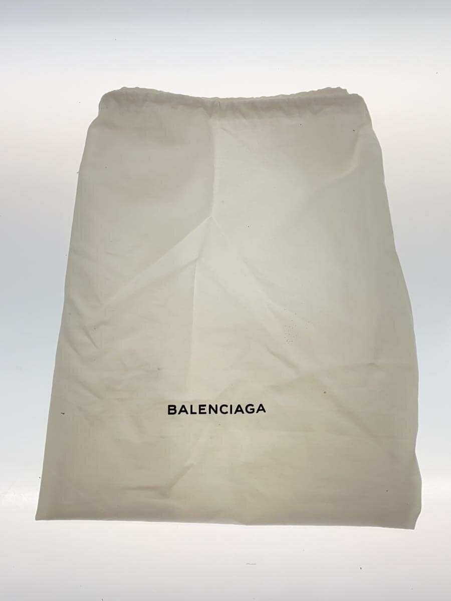 BALENCIAGA Paper Zip Around Sight Clutch Bag Goat Leather BLK 357828 7