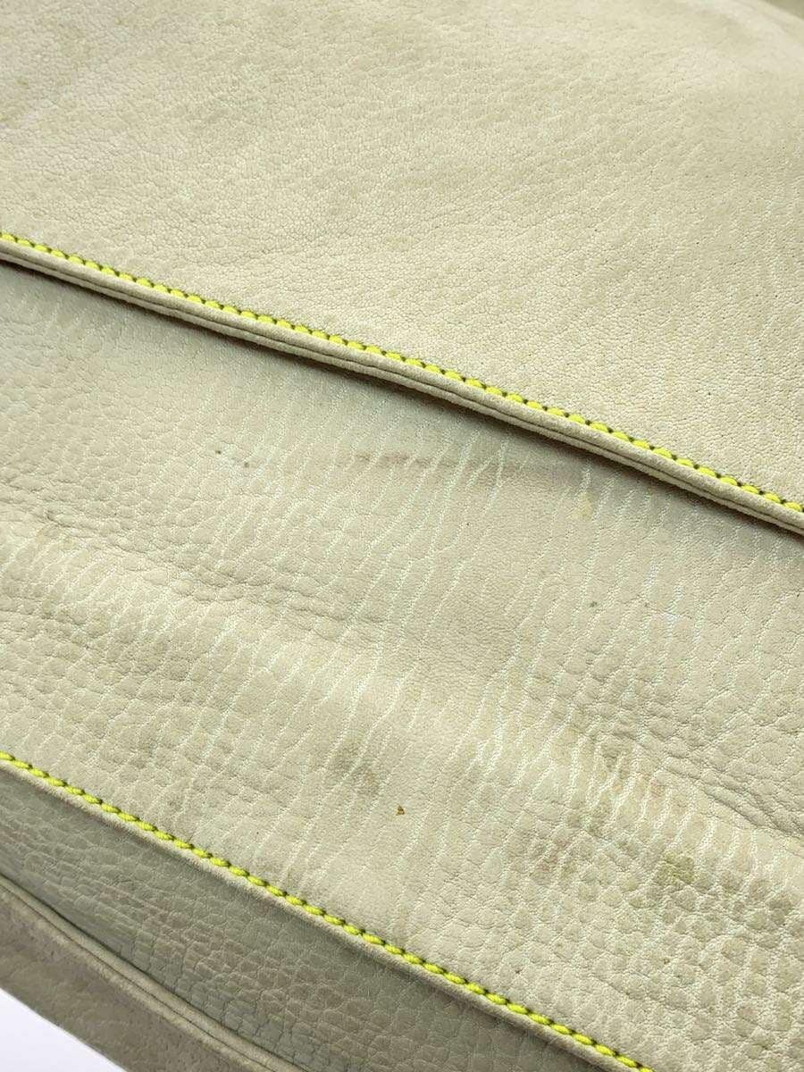 BOTTEGA VENETA Shoulder Bag Suede KHK Solid 6