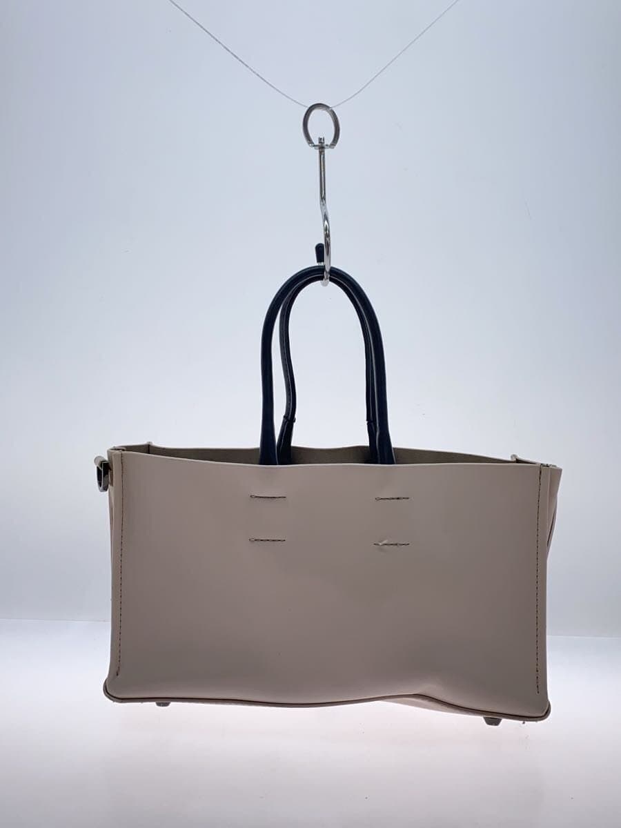 N21(numero ventuno)Tote Bag Leather BEG Solid 3