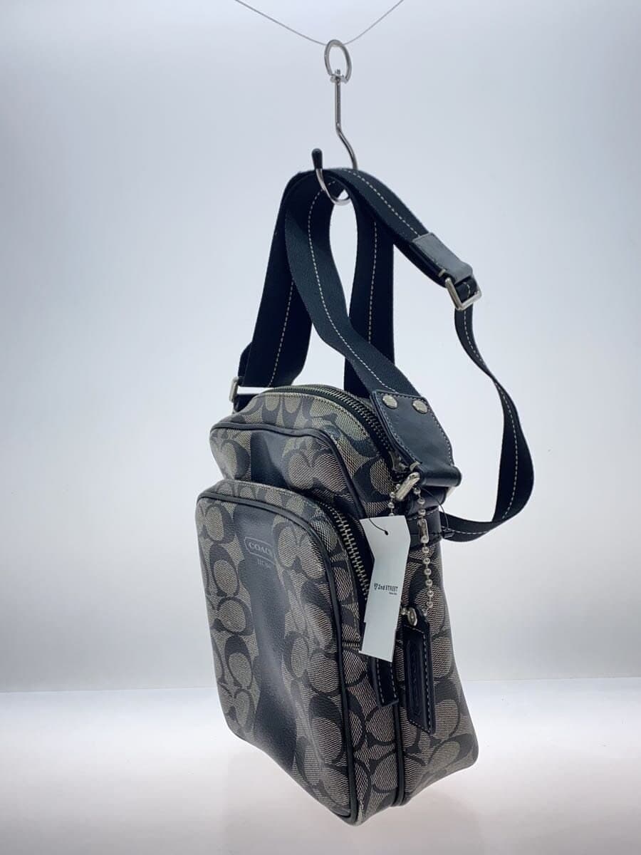 COACH Shoulder Bag BLK All Over Pattern F70589 2