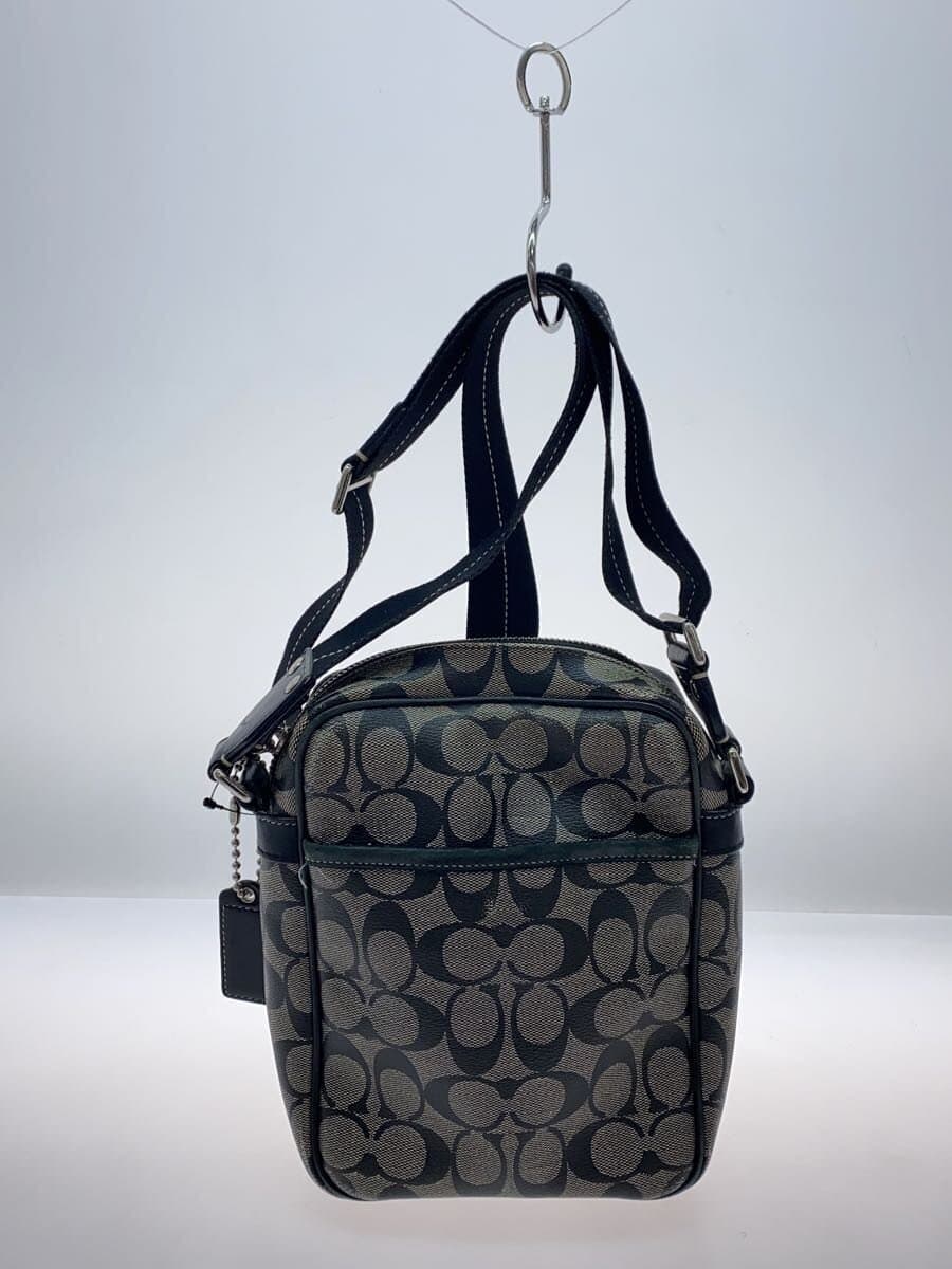 COACH Shoulder Bag BLK All Over Pattern F70589 3